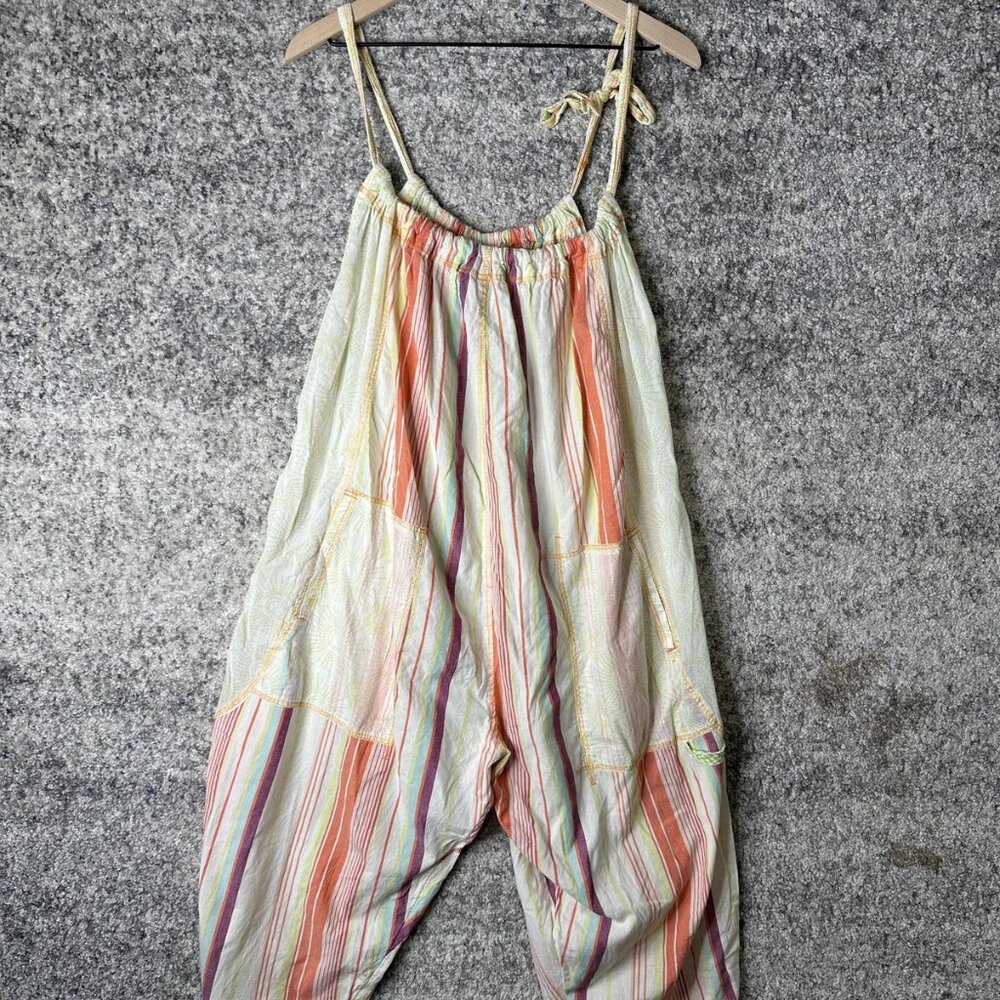 Free People Multicolor Striped Jumpsuit